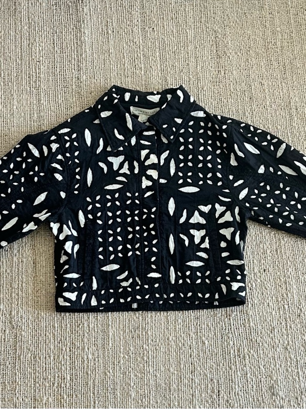 saltwater LUXE Black & White Jayme Jacket - Picture 10 of 14